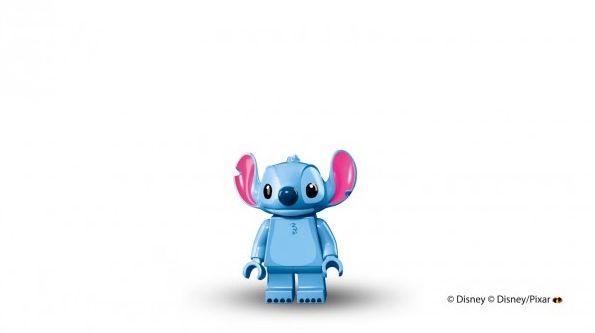 Stitch in Lego minifigure form