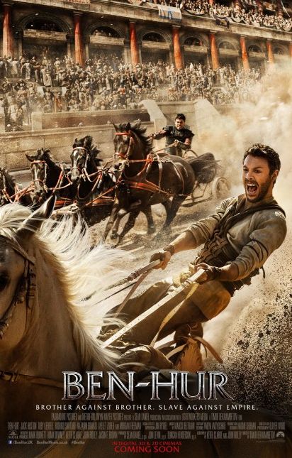 New Poster for Ben-Hur throws us straight into the mayhem