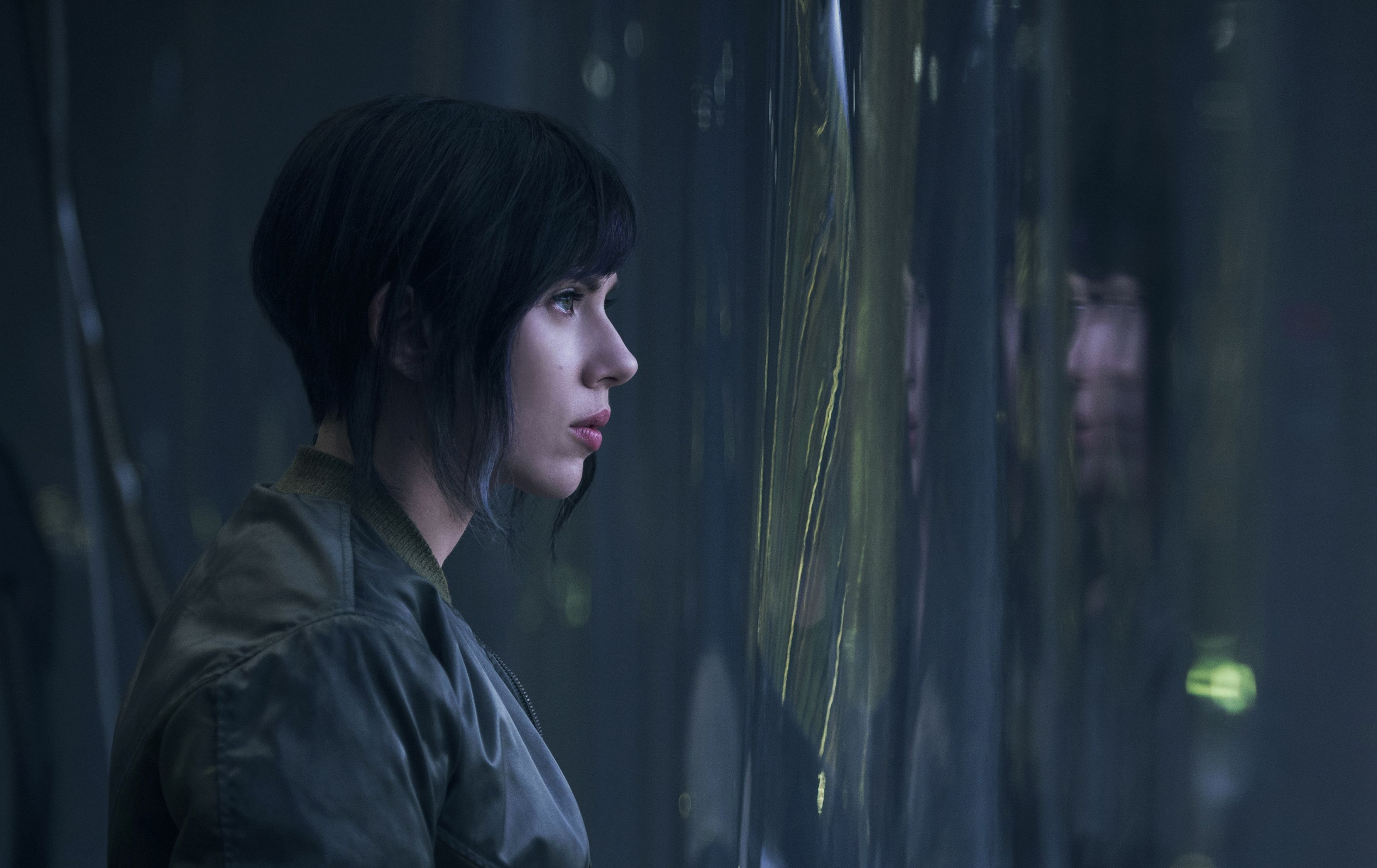 Our first look at 'Ghost in the Shell' brings the anime cybo