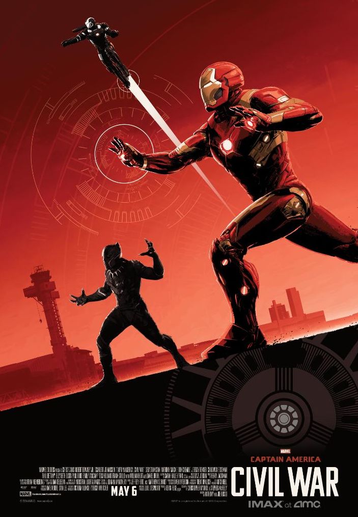 Iron Man at the forefront in new IMAX poster