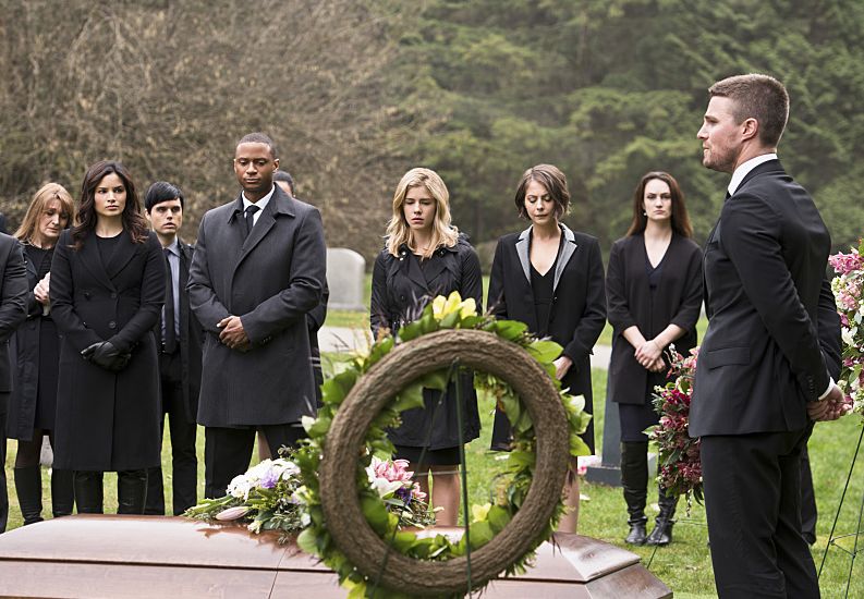 Laurel Lance/Black Canary's funeral