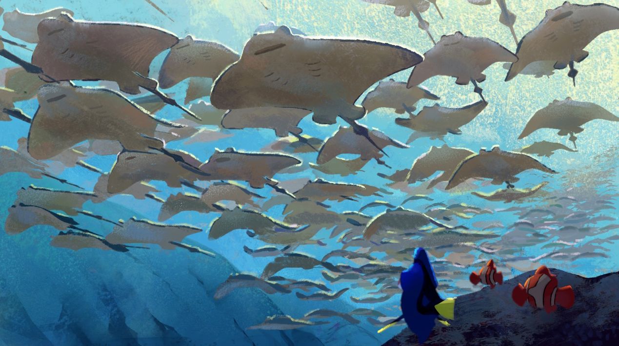 Finding Dory Concept Art