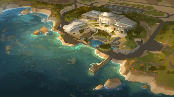 Finding Dory Location Concept Art