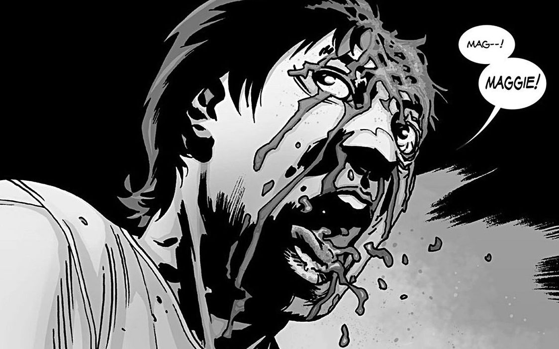 Glenn&#039;s fate in The Walking Dead comic