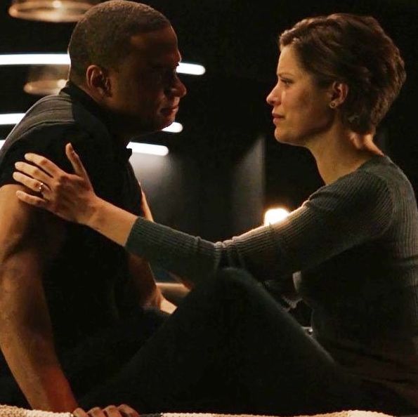 Lyla & John Diggle