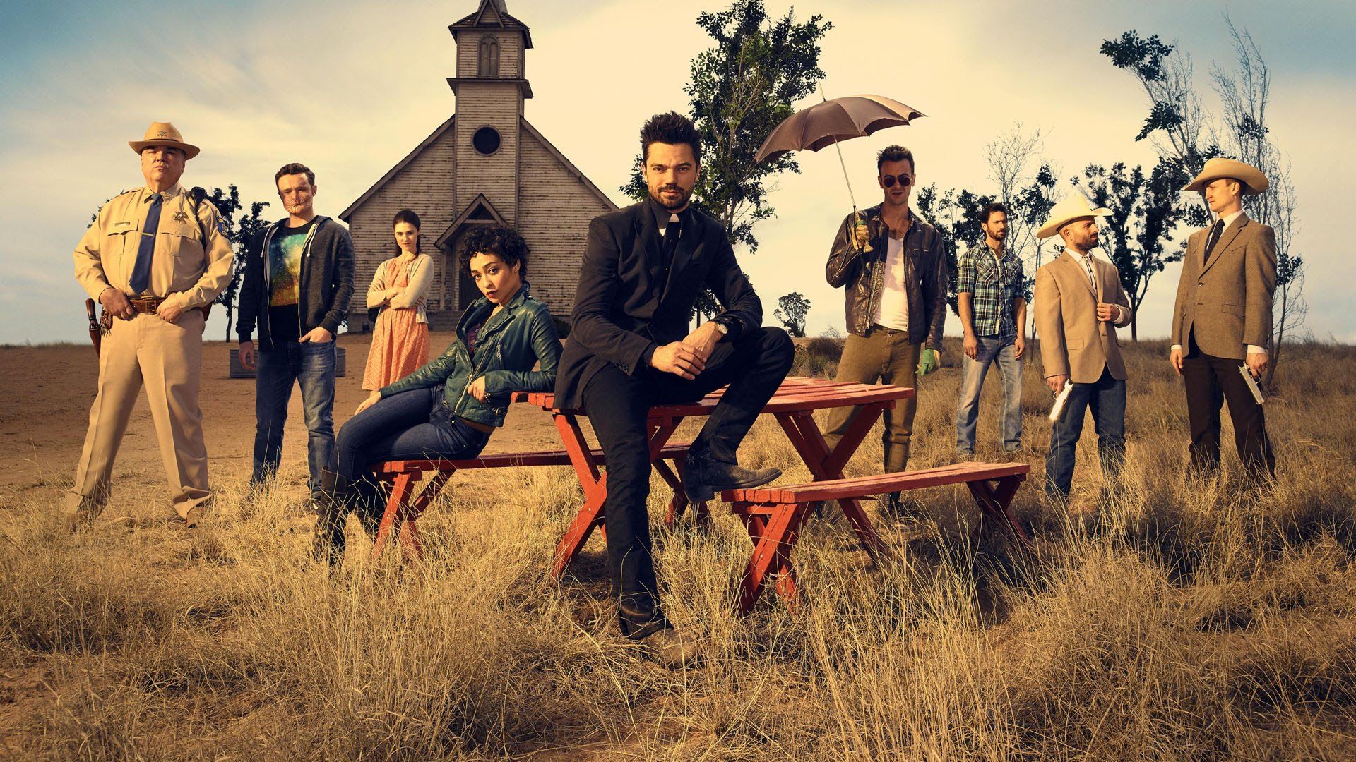 The cast of 'Preacher'