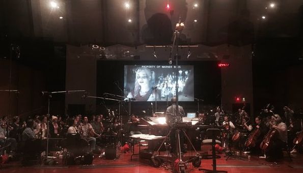 David Ayer shares a shot from a scoring session for the &#039;Sui