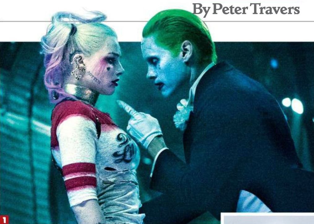 New still of the Joker and Harley Quinn in 'Suicide Squad'