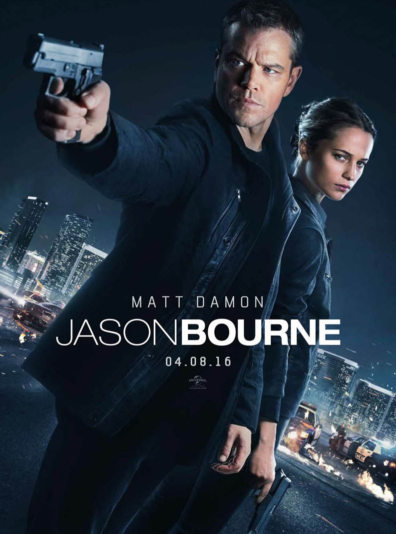 Matt Damon and Alicia Vikander in a new poster for &#039;Jason Bo