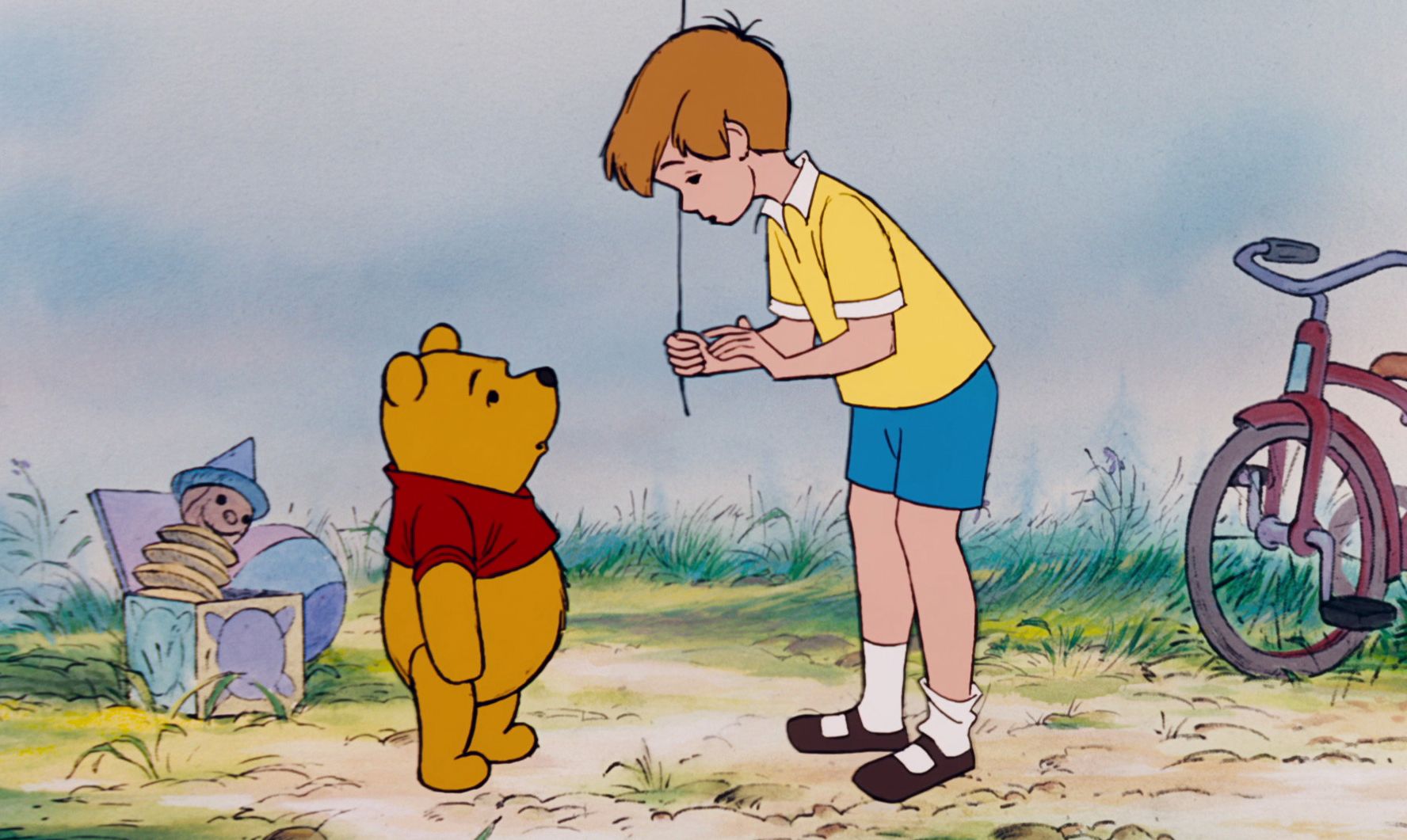 Winnie the Pooh and Christopher Robin