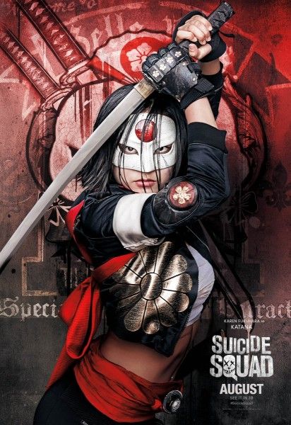 Katana character poster