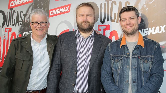 Robert Kirkman and co. promoting Outcast