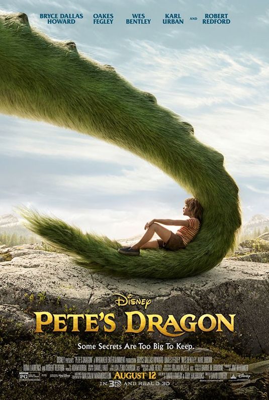 New poster for Pete's Dragon teases a fury new pal