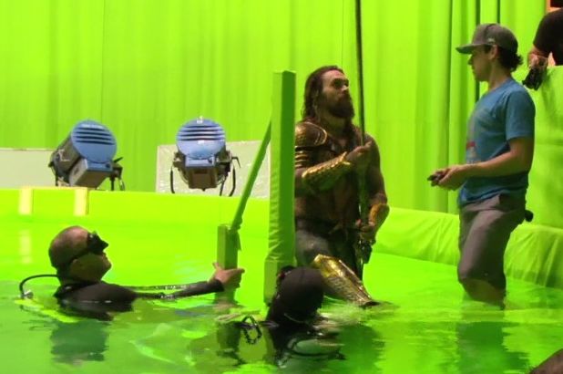 Aquaman surfaces on the set of Batman v Superman