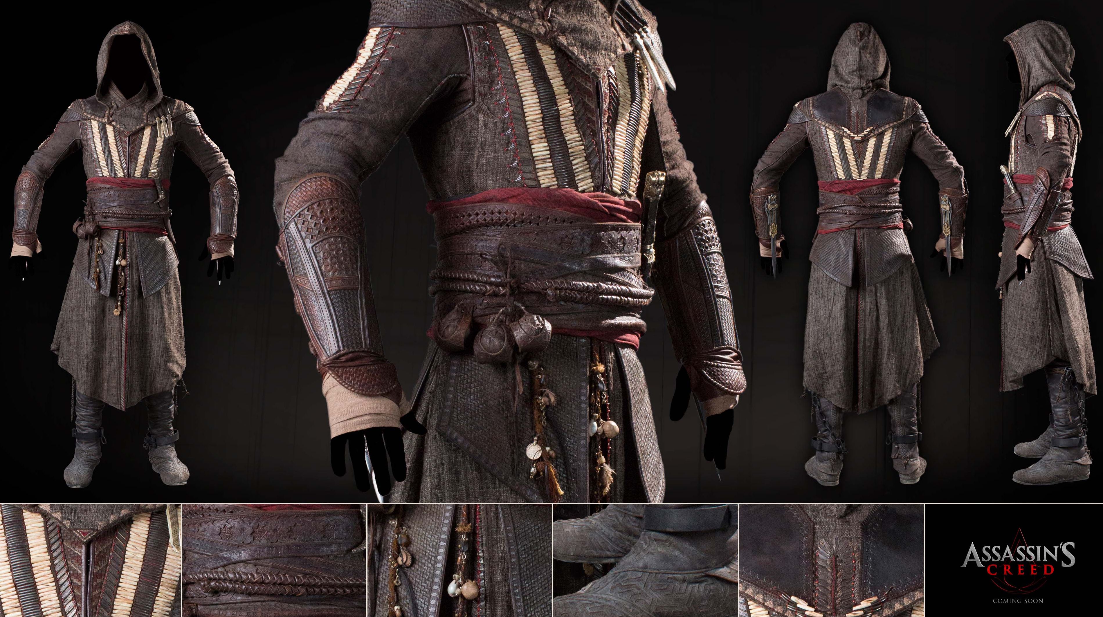 A closer look at Michael Fassbender&#039;s costume in &#039;Assassin&#039;s