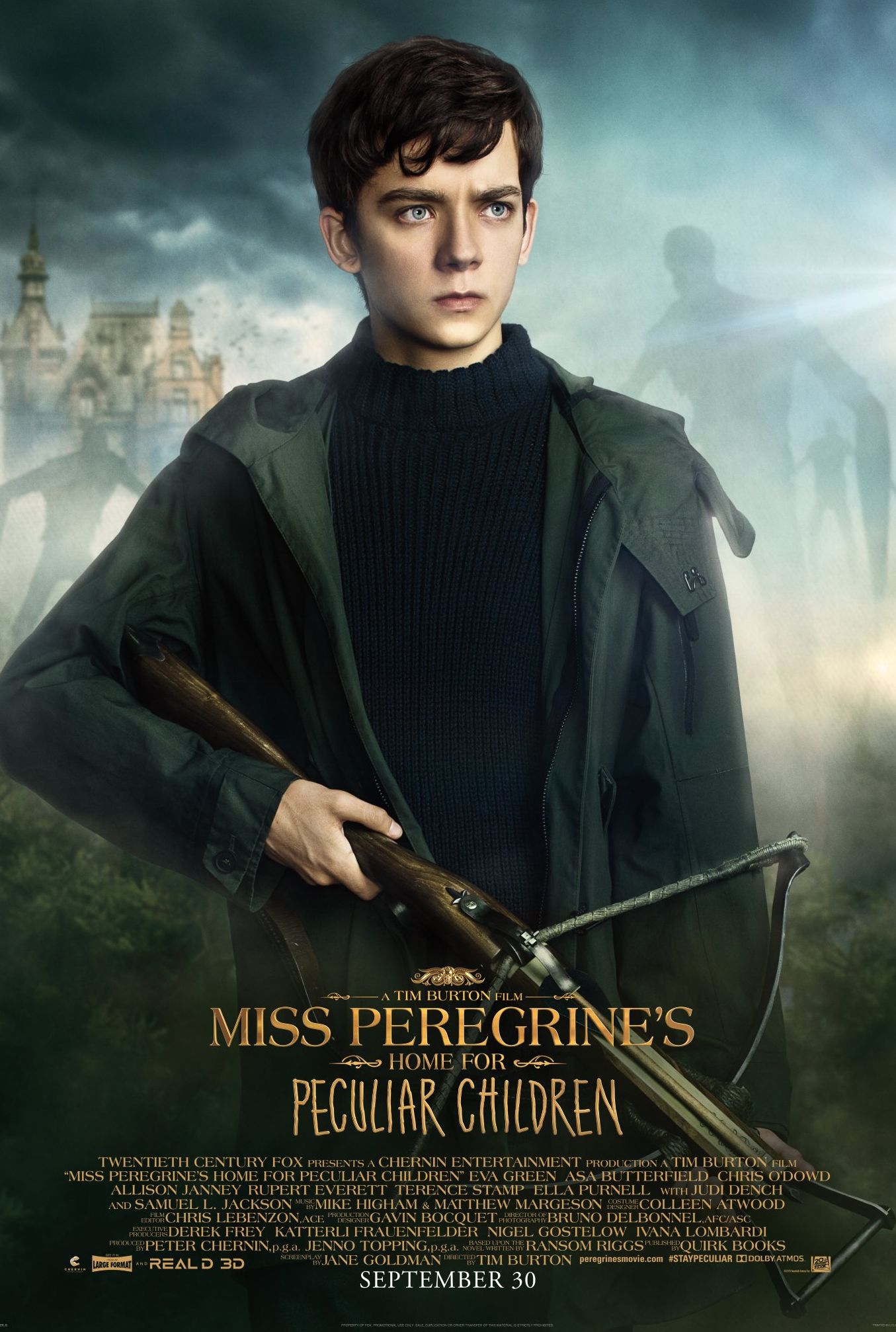 Asa Butterfield as Jacob Portman