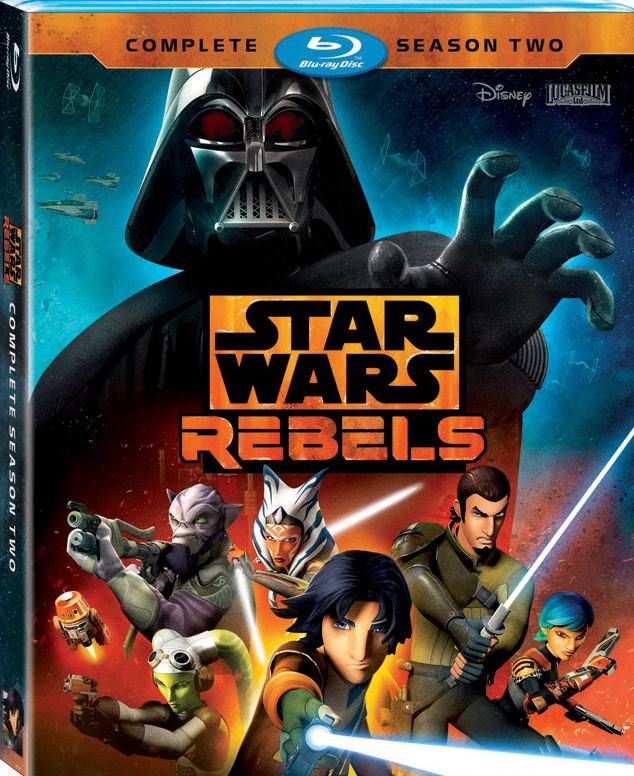 Blu-ray cover for &#039;Star Wars Rebels&#039;
