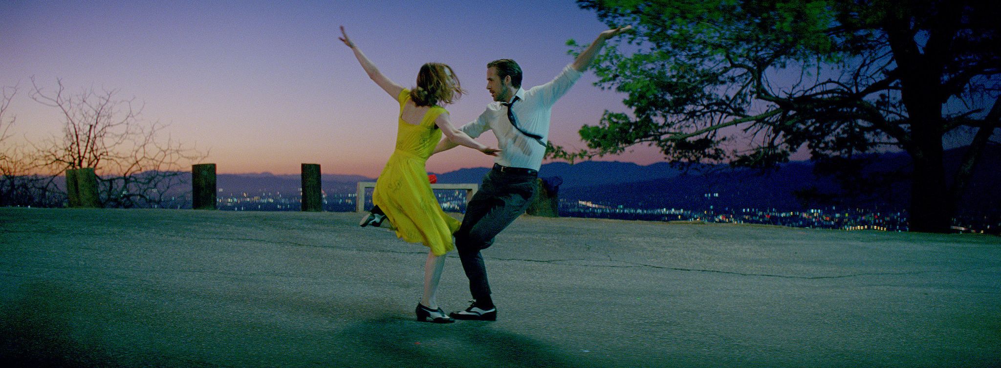 Emma Stone and Ryan Gosling in La La Land