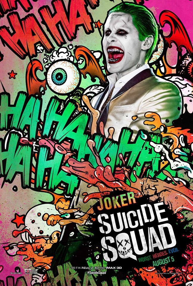 Joker character poster