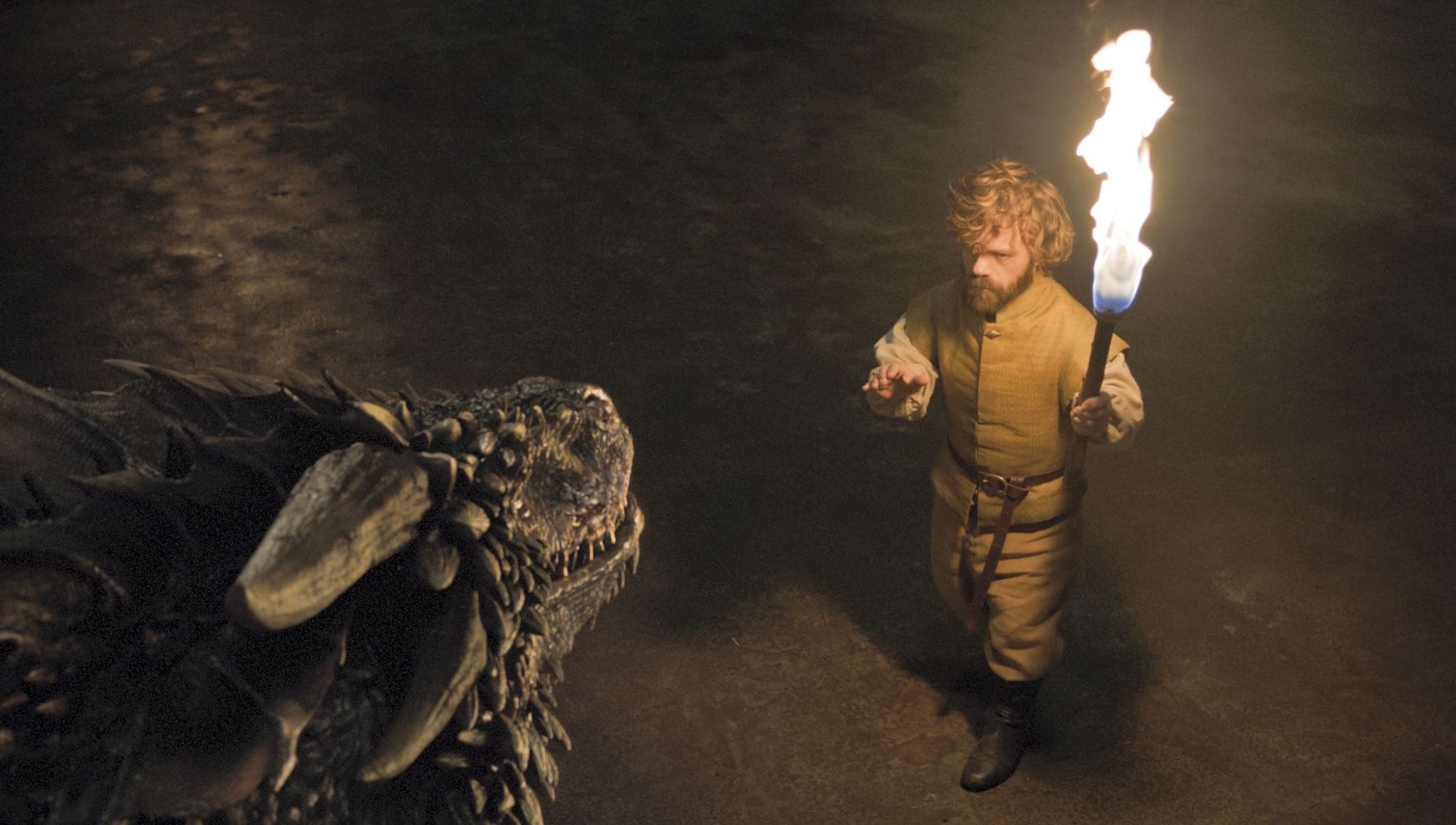 Tyrion with a dragon, Season 6