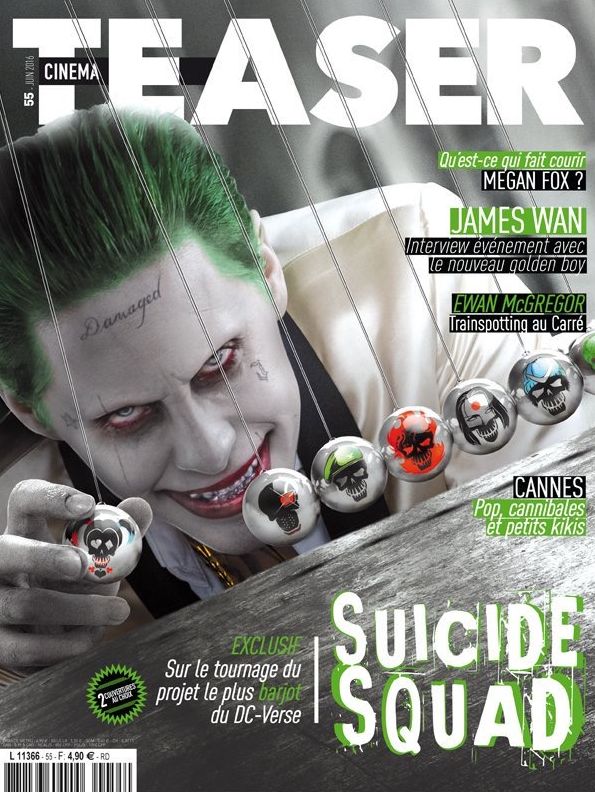 Joker on the cover of Cinema Teaser