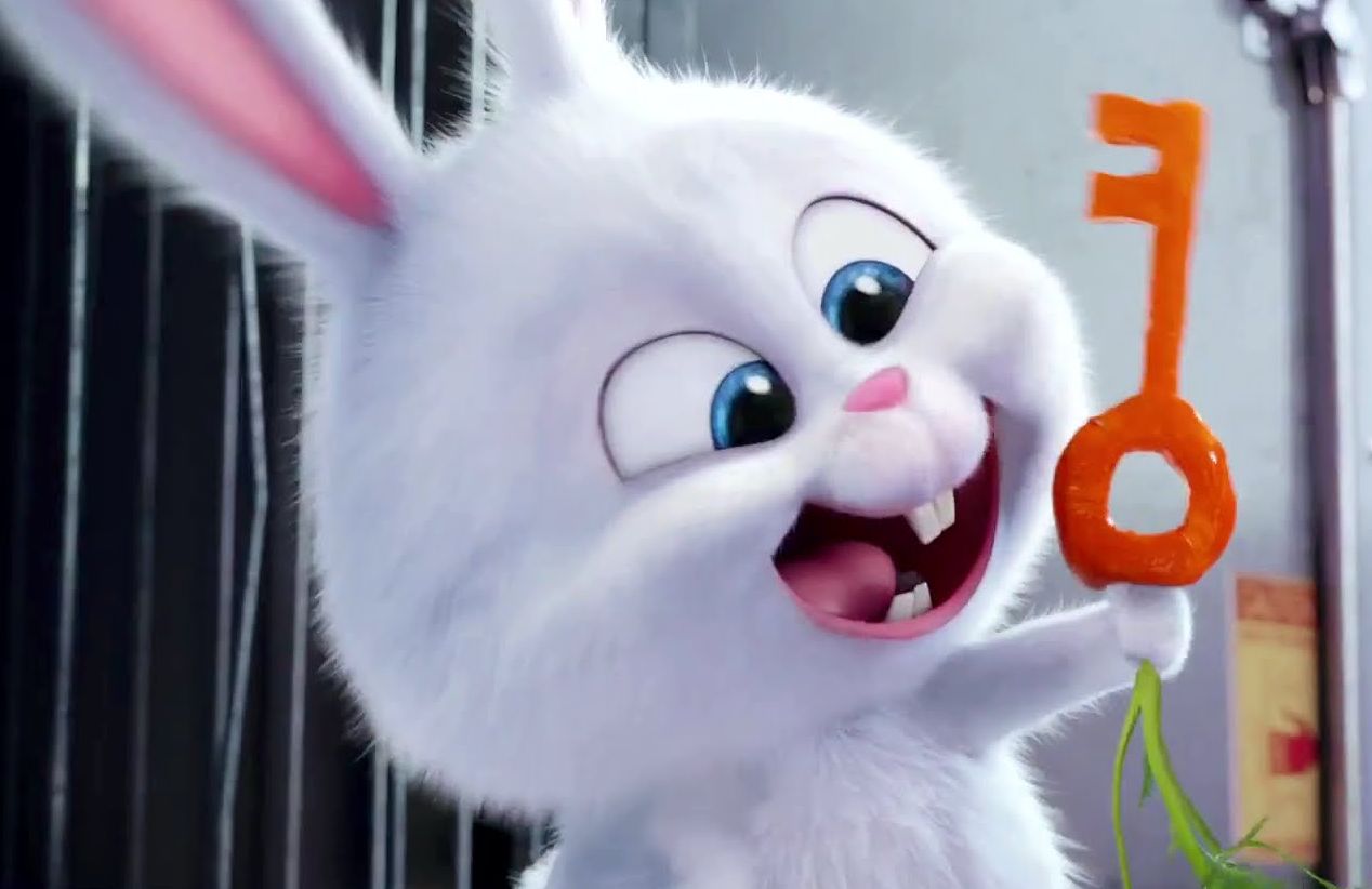 Snowball the bunny (voiced by Kevin Hart) in "The Secret Life of Pets"