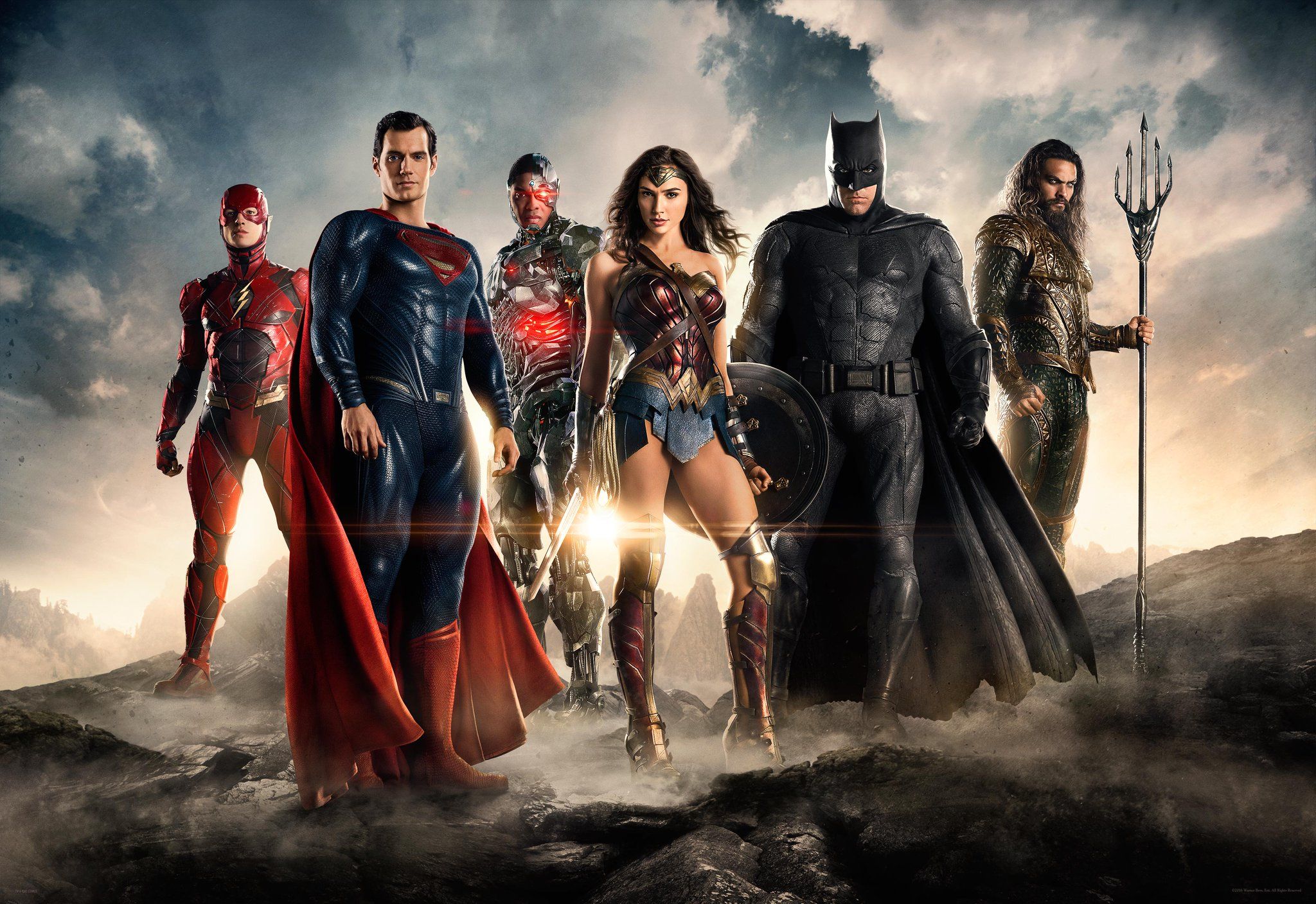 First Official Look at the Justice League