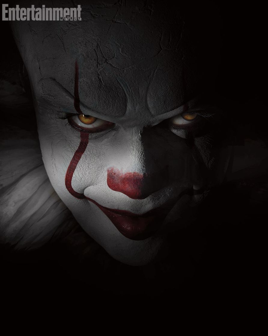 Terrifying first photo of Bill Skarsgård as Pennywise from 