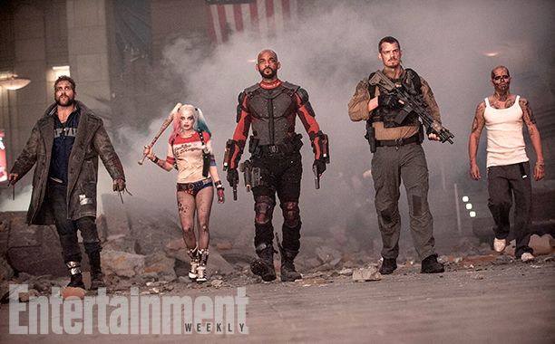 Boomerang, Harley Quinn, Will Smith, Rick Flag, Diablo