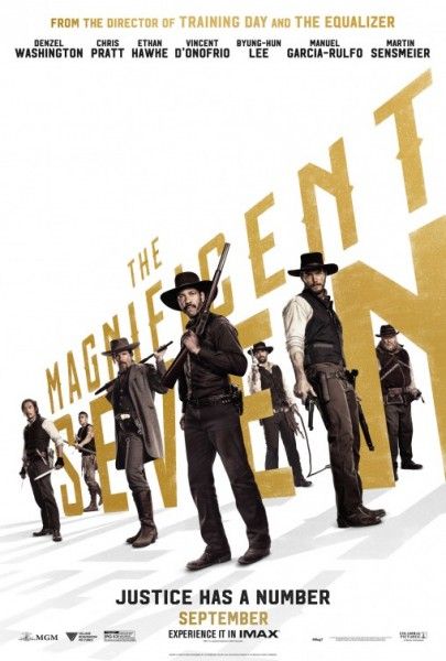 New poster for The Magnificent Seven
