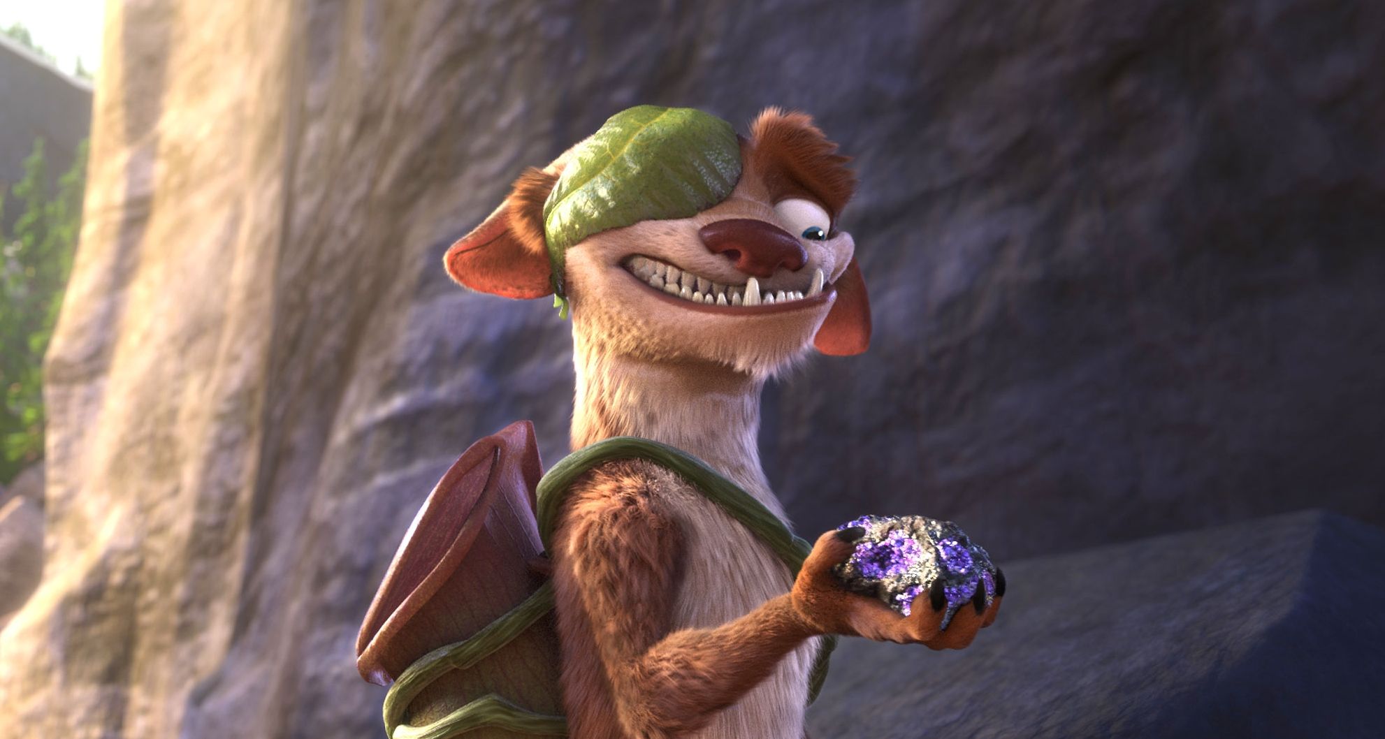 Buck (voiced by Simon Pegg) in "Ice Age: Collision Course"