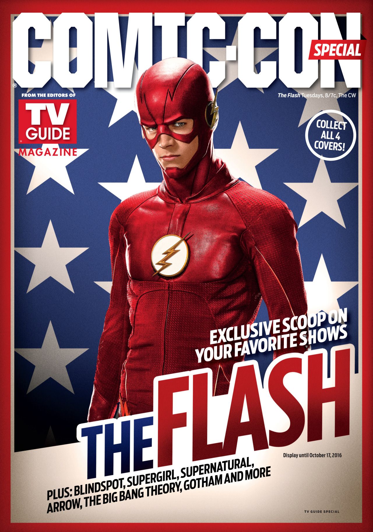 TV Guide&#039;s special SDCC magazine cover: The Flash