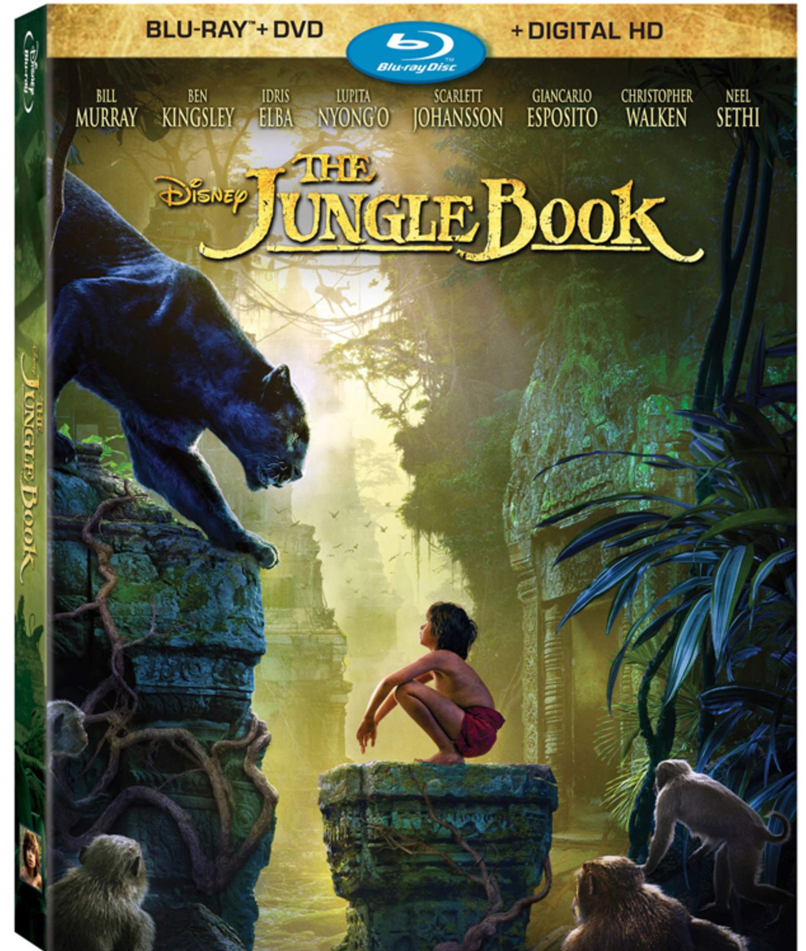 The Jungle Book DVD and Blu Ray out August 30