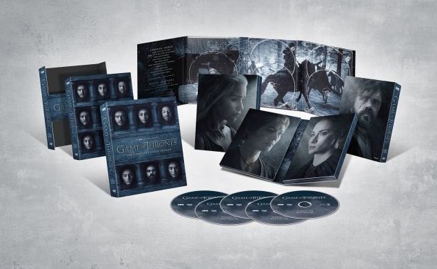 Game of thrones season 6 blu ray