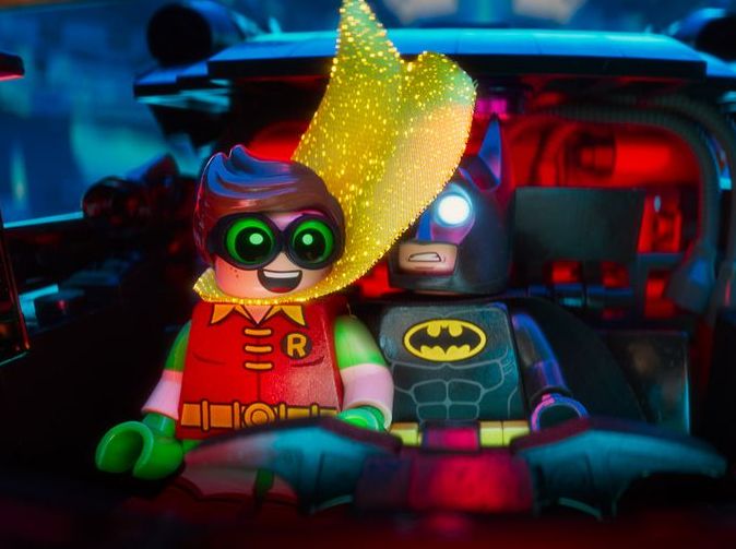 Batman and Robin in The Lego Batman Movie