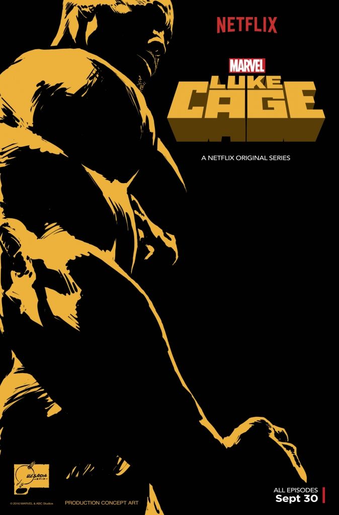 Key art poster for Marvel's Luke Cage