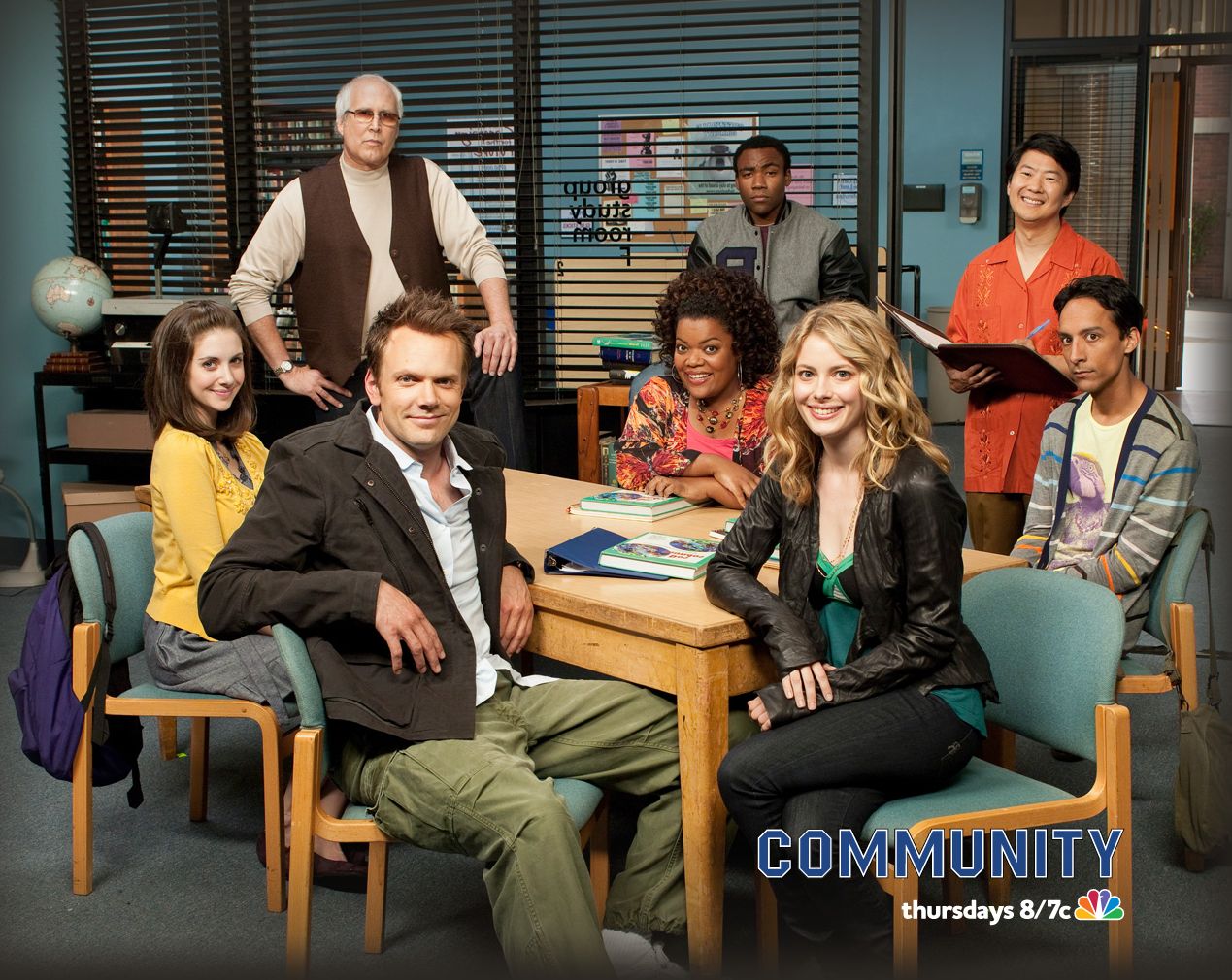 The cast of 'Community'