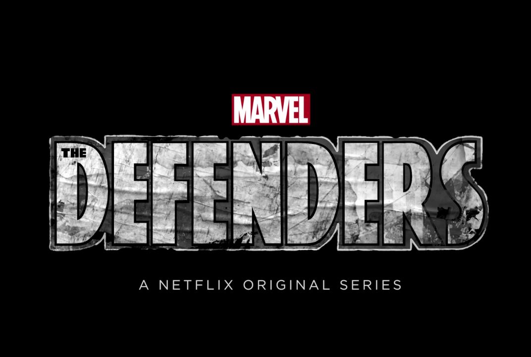 Official logo for Marvel&#039;s Defenders