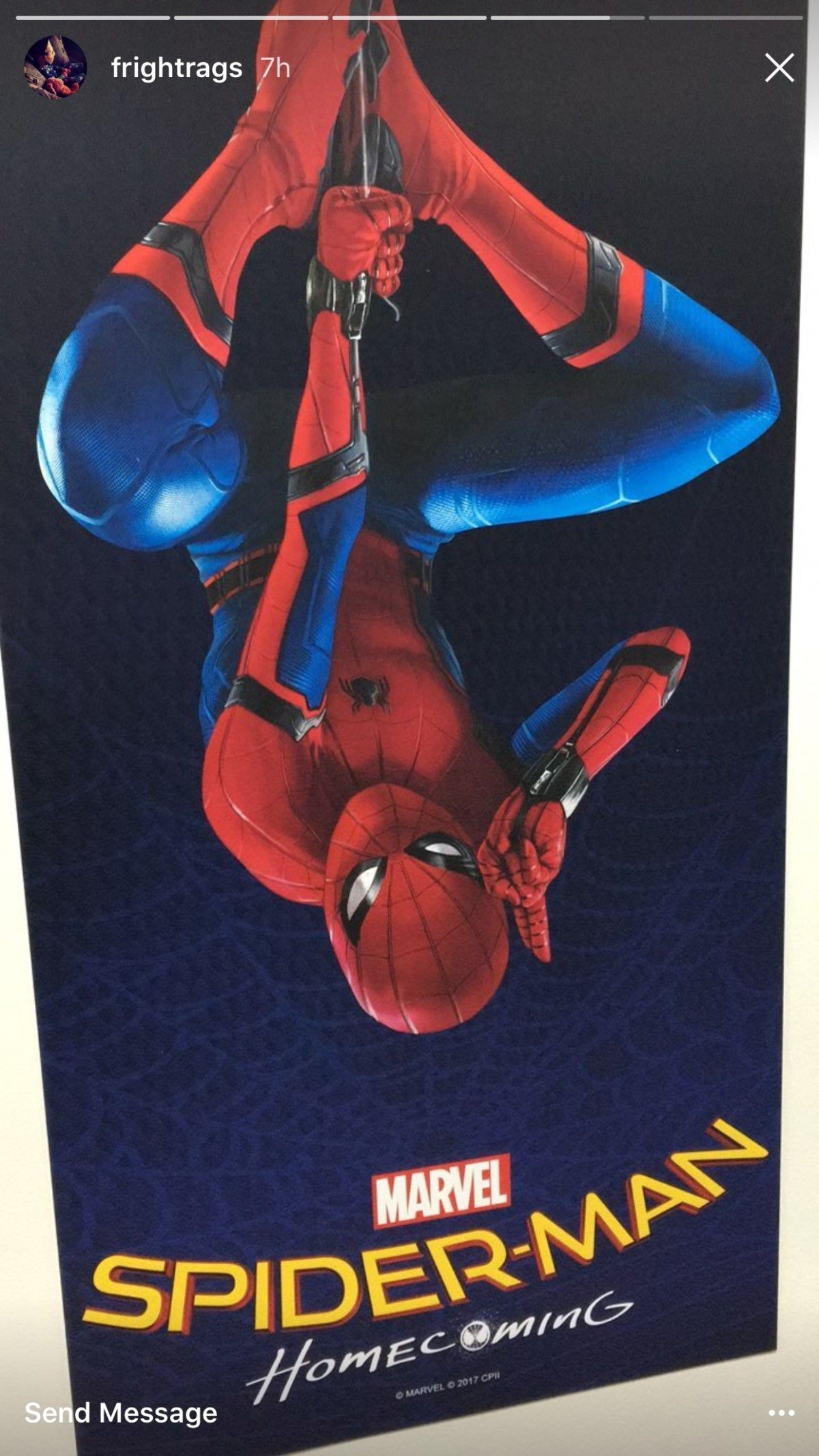 First promo poster for Spider-Man: Homecoming