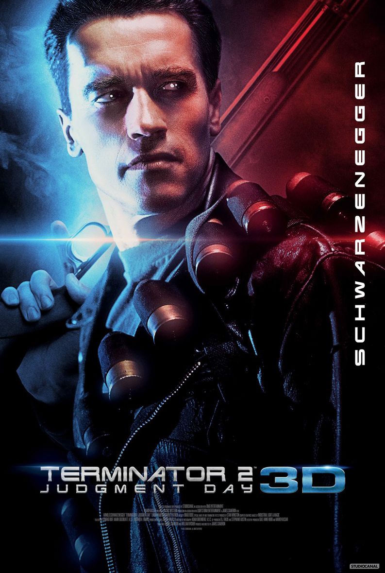 New poster announces the 3D re-release of Terminator 2