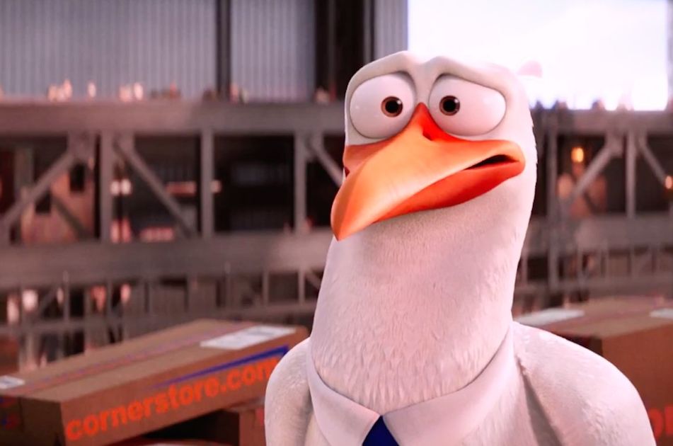 Junior (voiced by Andy Samberg) in "Storks"