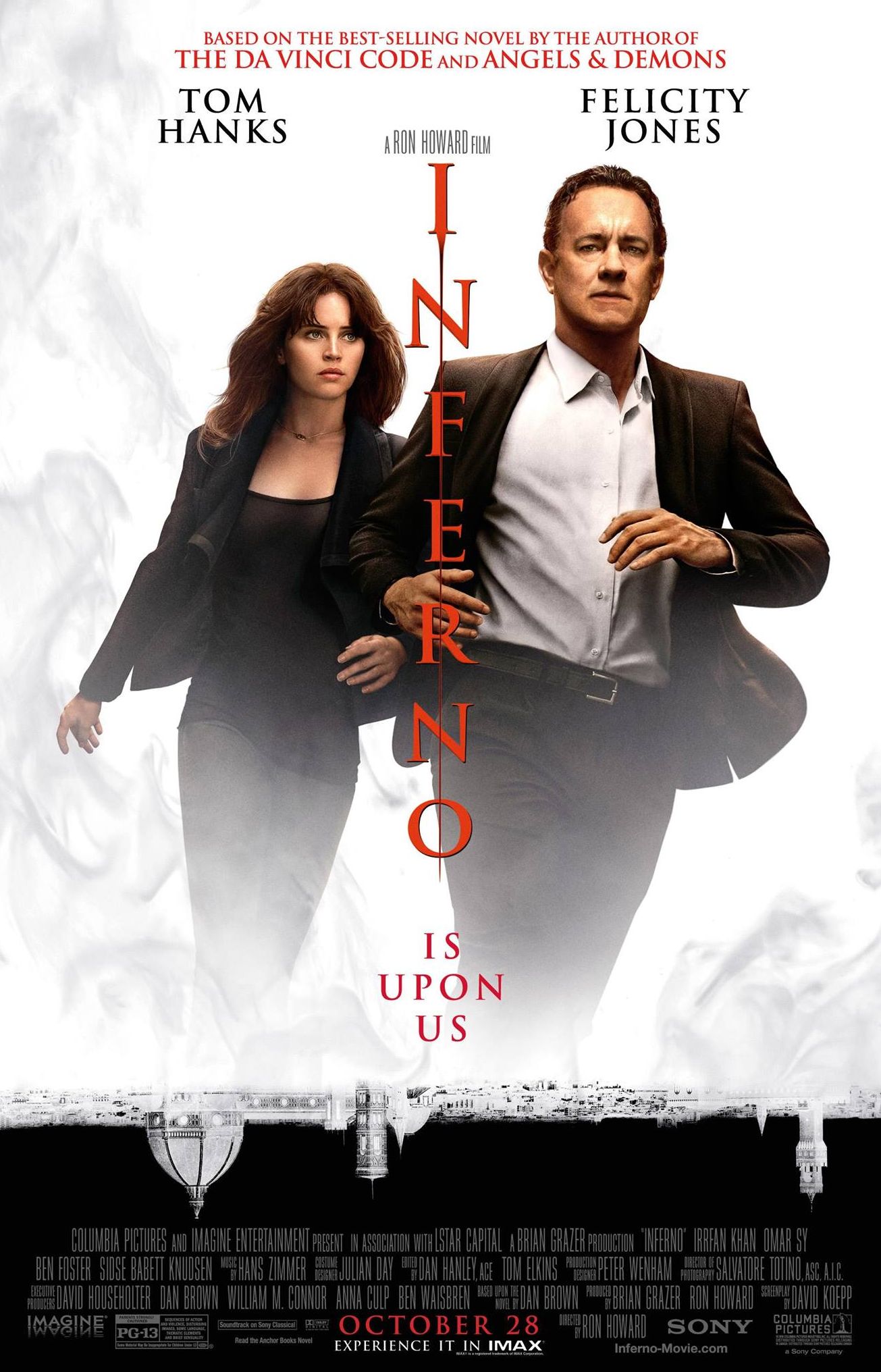 Tom Hanks is back for the latest poster promoting &#039;Inferno,&#039;
