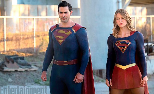 New look at Tyler Hoechlin's Superman from the set of 'Super