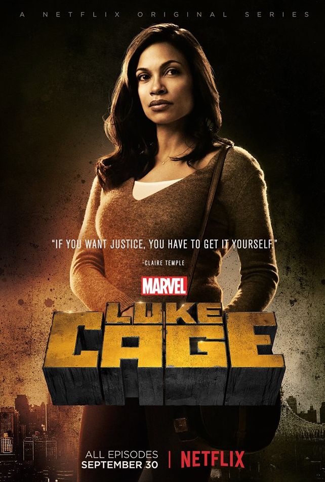 Character poster for Claire Temple in Marvel&#039;s Luke Cage