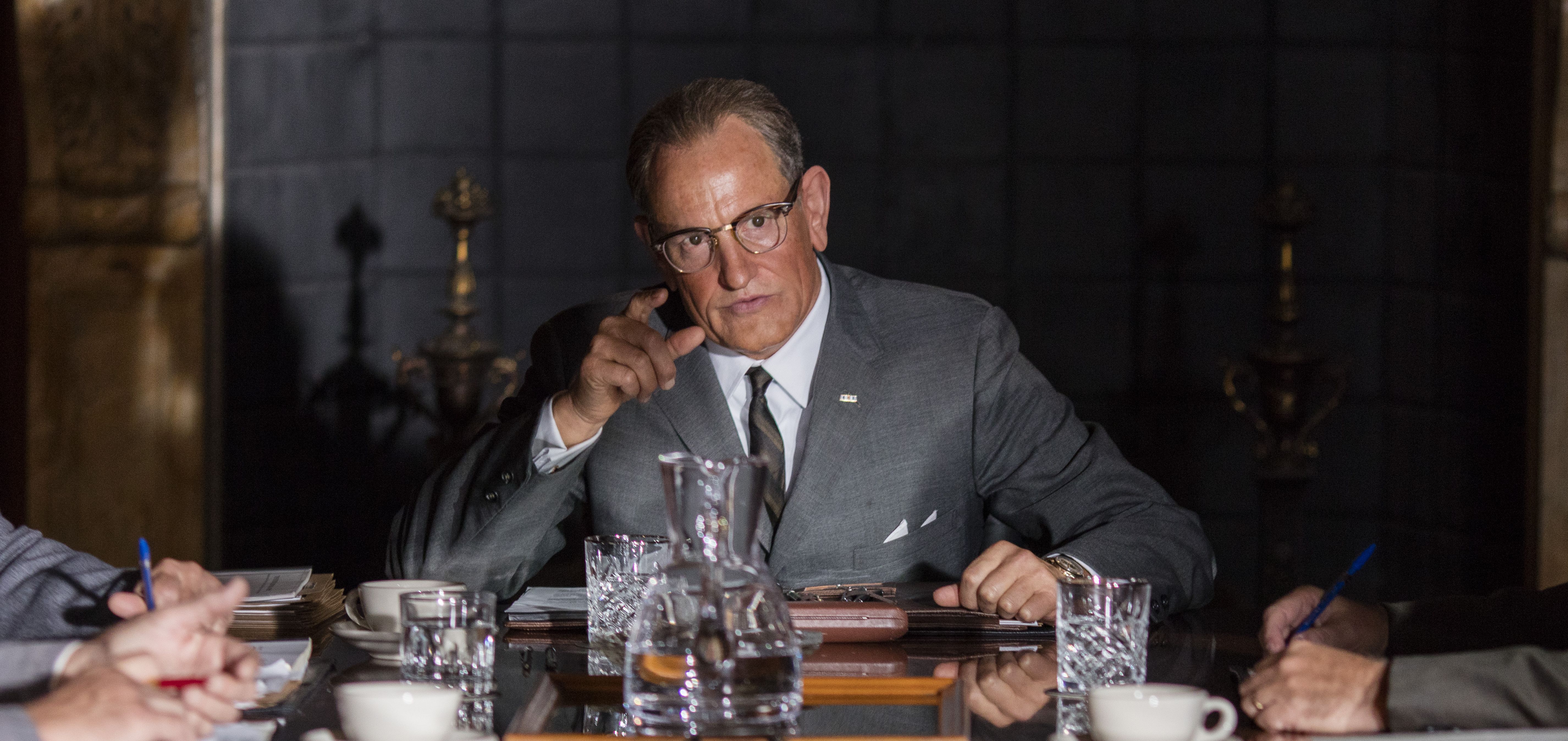 Woody Harrelson as Lyndon B. Johnson