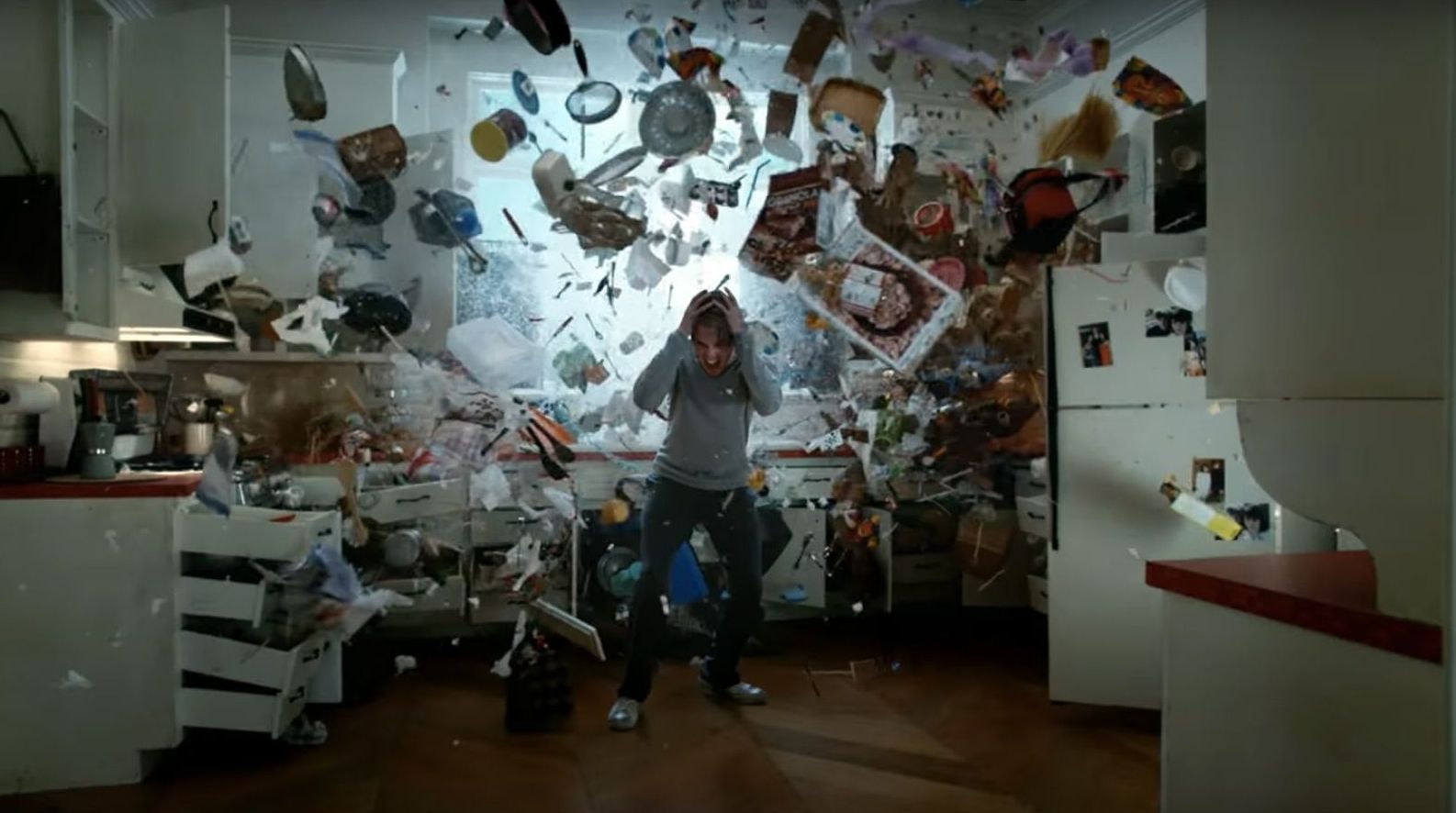 Explosive image from the trailer for Legion