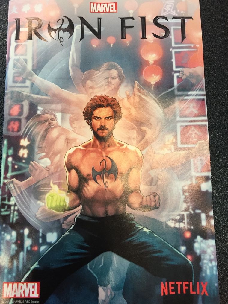New artwork for Iron Fist debuts at New York Comic Con
