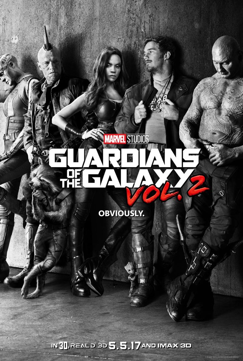 First official poster for Guardians of the Galaxy Vol. 2