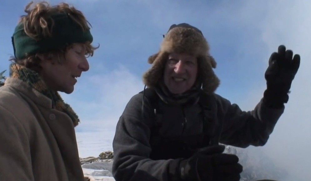 Clive Oppenheimer and Werner Herzog