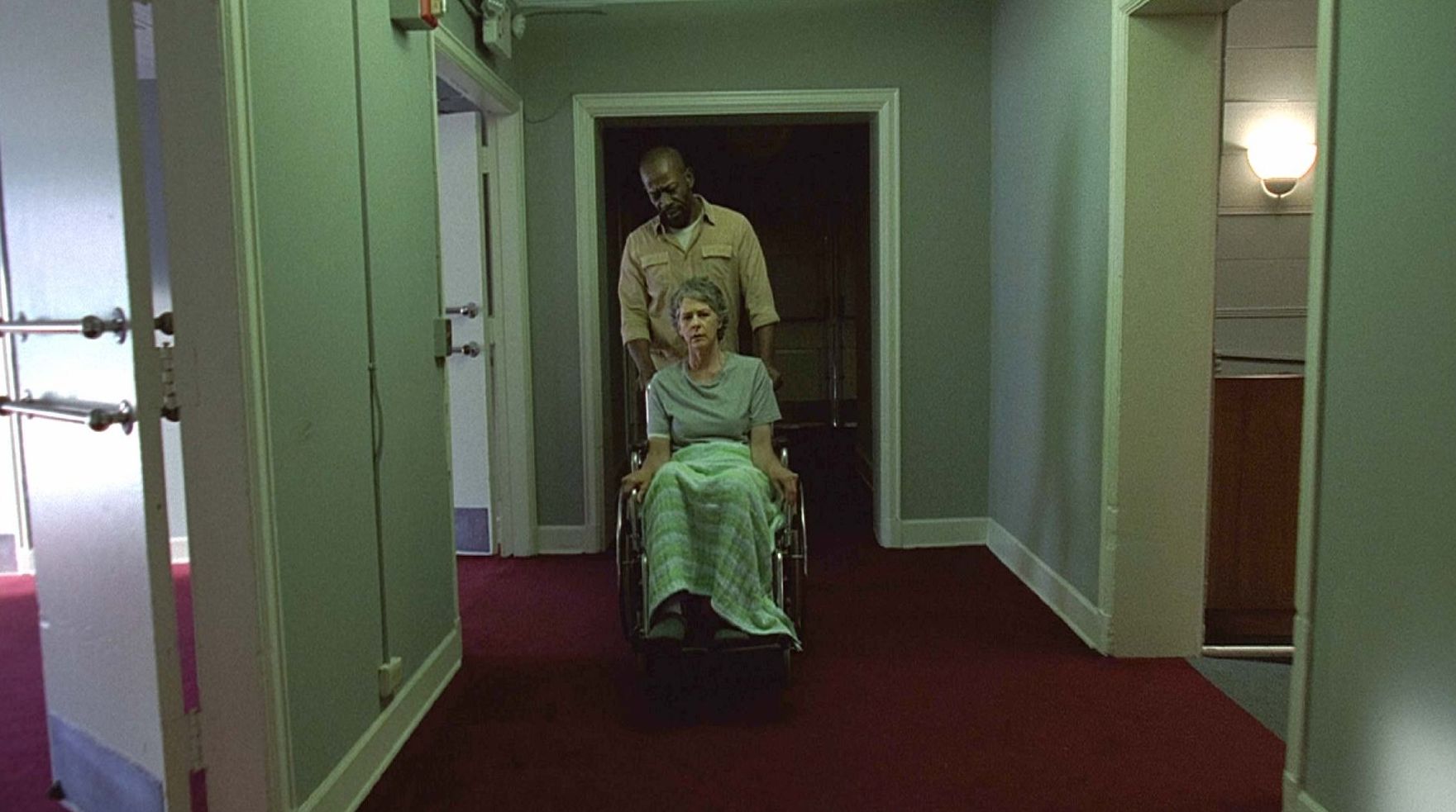 Morgan and Carol, S7E2